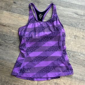 Nike Purple Tank Women’s Medium -Racerback